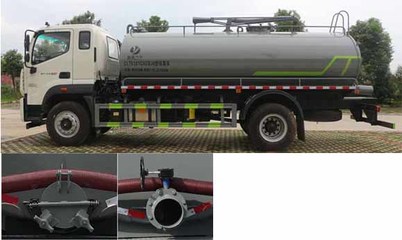 縱昂牌福田歐航12.27方吸糞車(chē) 城市環(huán)衛(wèi)的得力助手